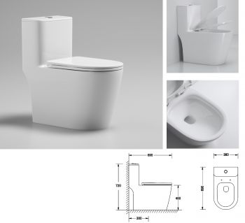 Bồn cầu CV-B51156
